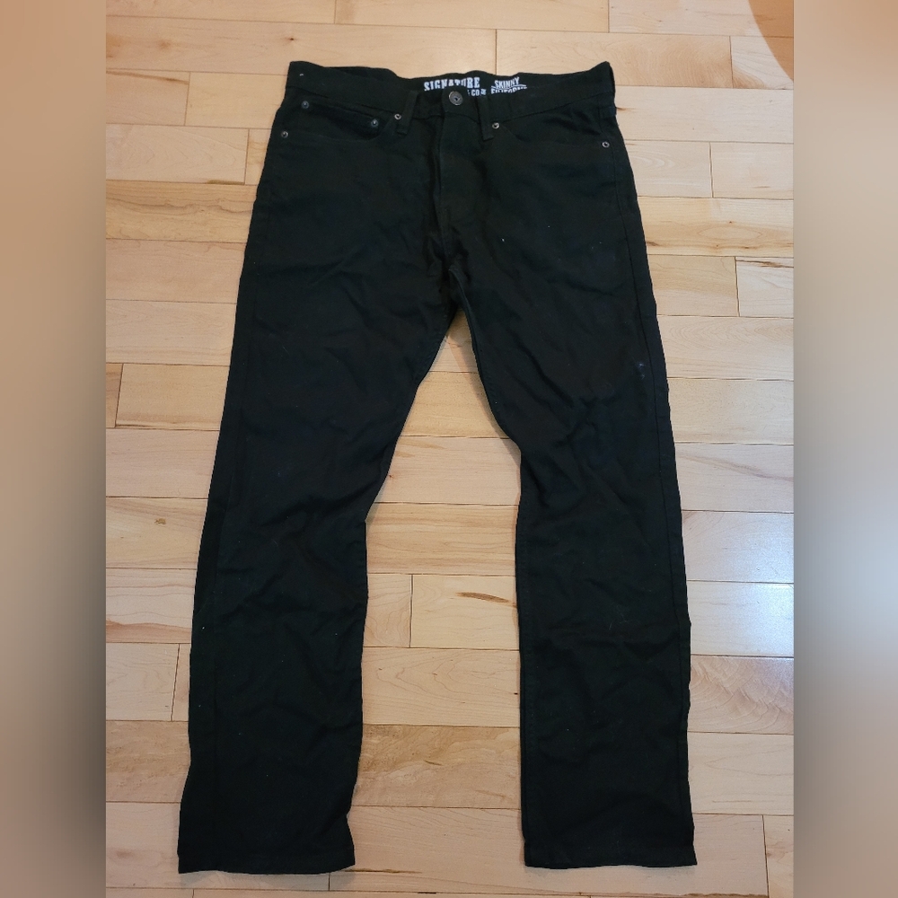 Signature by Levi Strauss Dark Skinny Jeans